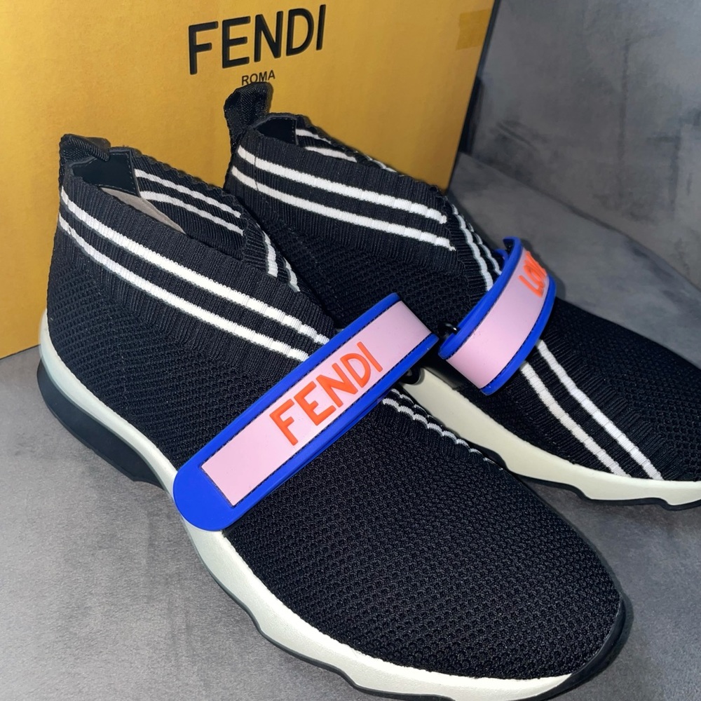 Fendi Love in Filato black Sneakers